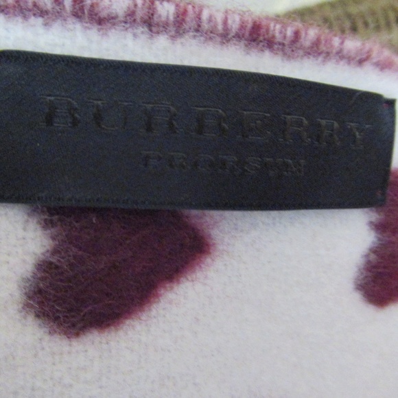 Burberry Prorsum collection Cashmere Heart pattern Scarf - Picture 4 of 6